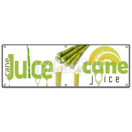 Signmission SUGAR CANE JUICE BANNER SIGN fresh drinks cold ice soda water B-72 Sugar Cane Juice